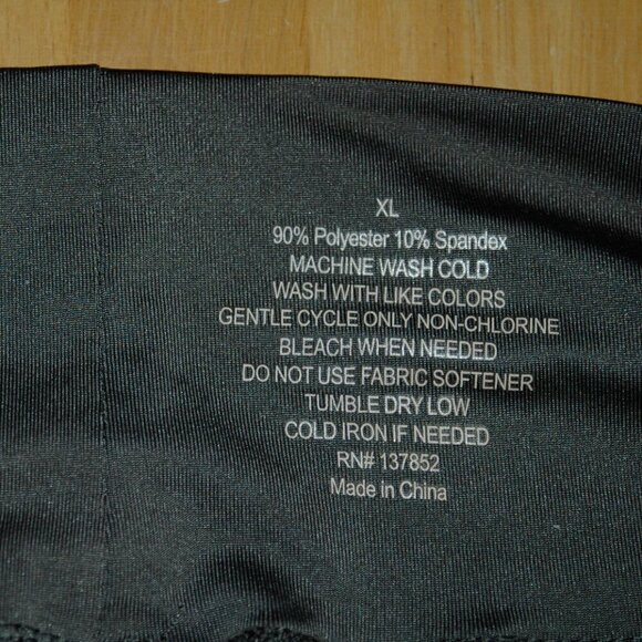 Zubaz Leggings Stretch Pants XL Cleveland Indians - Picture 5 of 6